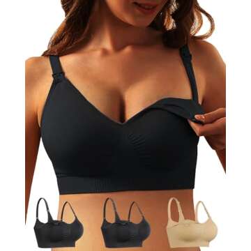 iloveSIA Nursing Bras – Ultra Comfort and Supportive
