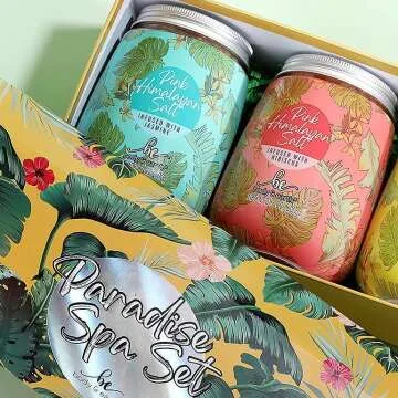 Bath Salt Variety Set - Himalayan & Tea Tree Soaks