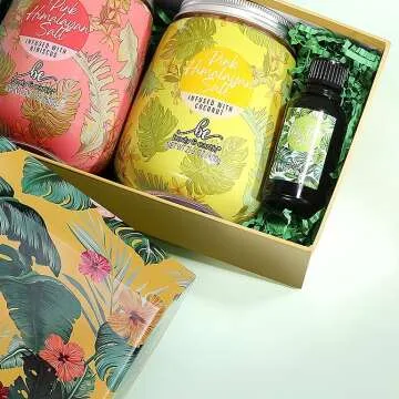 Bath Salt Variety Set - Himalayan & Tea Tree Soaks
