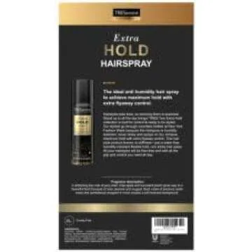 TRESemmé Tres Two Spray Hairspray, Extra-Firm Control, Strong Hold with Touchable Feel, Humidity Resistant, All Day Frizz Control, Pack of 4 – 1.5 oz each