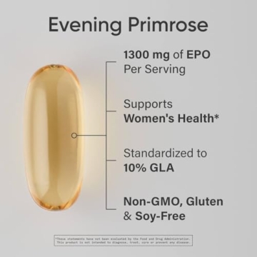 Evening Primrose Oil Softgels Support Women’s Health