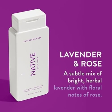 Native Body Wash with Natural Ingredients Consists of Soothing Scents