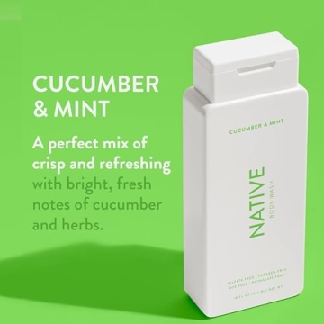 Native Body Wash with Natural Ingredients Consists of Soothing Scents