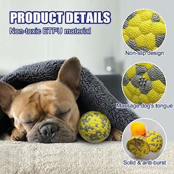 Mankoda Durable Dog Balls for All Aggressive Chewers