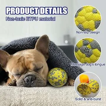 Mankoda Durable Dog Balls for All Aggressive Chewers