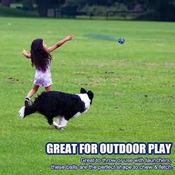 Mankoda Durable Dog Balls for All Aggressive Chewers