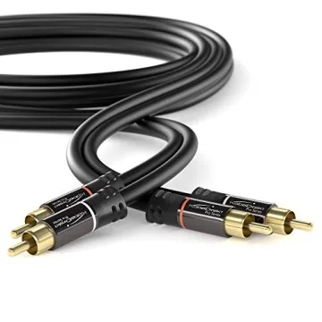 KabelDirekt 25ft RCA/Phono Cable for Superior Sound Quality