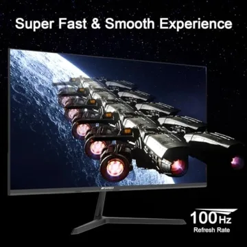 SANSUI 27" IPS 100Hz Full HD Monitor with HDMI Cable