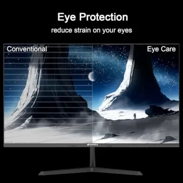 SANSUI 27" IPS 100Hz Full HD Monitor with HDMI Cable
