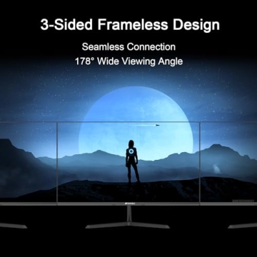 SANSUI 27" IPS 100Hz Full HD Monitor with HDMI Cable