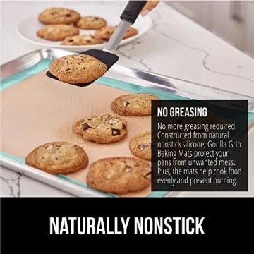 Gorilla Grip Reusable Nonstick Silicone Baking Mats