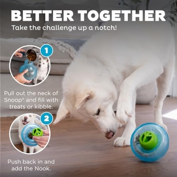 Durable Interactive Treat Dispensing Dog Toy | Outward Hound Nooks