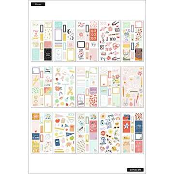 The Happy Planner Sticker Value Pack - Seasonal Diary & Scrapbooking Accessories - 30 Sheets With 55...