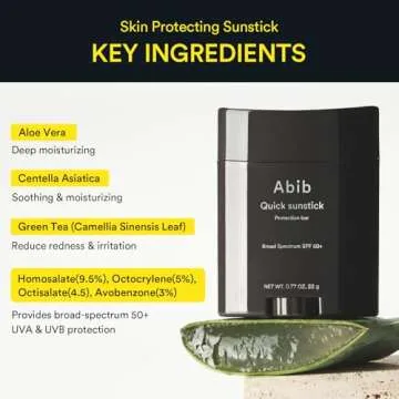 Abib Sunstick Protection Bar SPF50+ for Effective Sun Defense