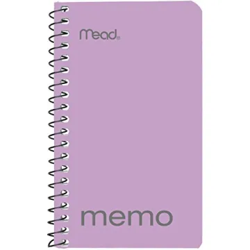 Mead Small Spiral Notebook Set - 12 Pocket Notebooks