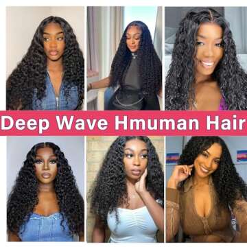 ACIWP Glueless Human Hair Wigs for Beginners - 20 Inch