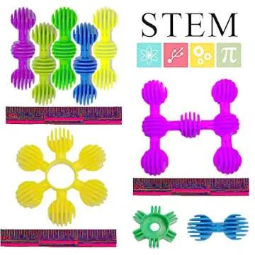 RAINBOW TOYFROG Star Flex STEM Building Toys for Kids