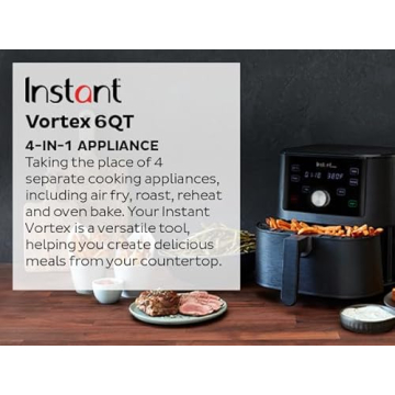 Instant Pot Vortex 6Qt Air Fryer for Healthy Cooking