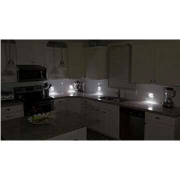 Hello Light 3 Pack - Wall Plate Night Light LED Night Lights Built Into Electrical Outlet Wall Plates - Turn NightLight On/Off Automatically (Duplex, White)