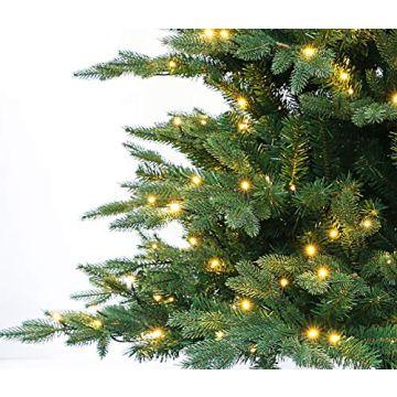 7 Foot Pre-lit Life-Like Fraser Fir Christmas Tree