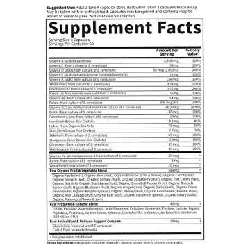 Garden of Life Women's Whole Food Multivitamin 240 Count