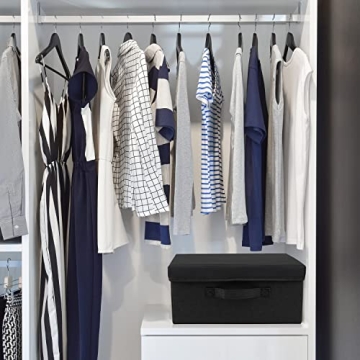 Augfox Stylish Stackable Storage Bins for Home Organization