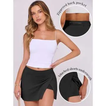 ANRABESS Women's Casual Mini Skirt for Summer Style