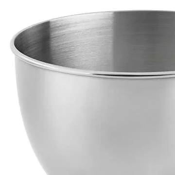 KitchenAid 4.5 Quart Stainless Steel Bowl with Handle