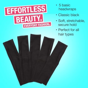 Scunci Soft Stretchable Headbands - Stylish Hair Accessories for All