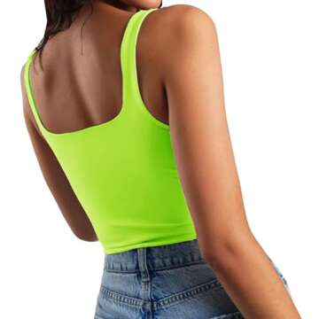 Artfish Women's Crop Tank Top - Stylish & Comfortable Wear