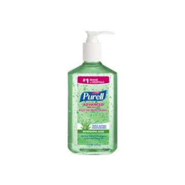 PURELL Advanced Hand Sanitizer Soothing Gel, Fresh Scent, 12 fl oz Pump Bottle (Pack of 12) - 3639-12