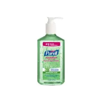 PURELL Advanced Hand Sanitizer Soothing Gel, Fresh Scent, 12 fl oz Pump Bottle (Pack of 12) - 3639-12