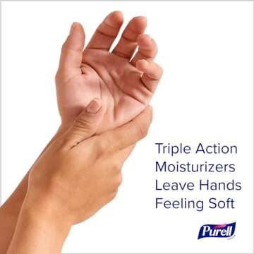 PURELL Advanced Hand Sanitizer Soothing Gel, Fresh Scent, 12 fl oz Pump Bottle (Pack of 12) - 3639-12