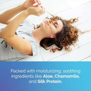 Curl Keeper Slip Hair Detangler Spray for Curly Hair, 8 Fl Oz - Leave In Conditioner Spray for Men, Women & Kids - Water-Based Detangling Spray Loosens Knots & Tangles with Aloe Vera & Silk Protein