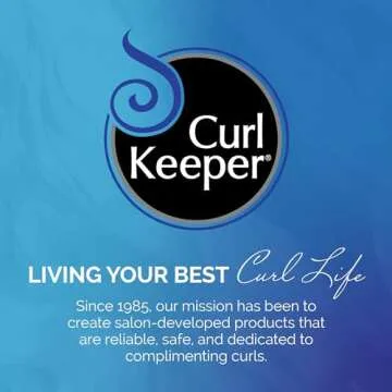 Curl Keeper Slip Hair Detangler Spray for Curly Hair 8 Fl Oz