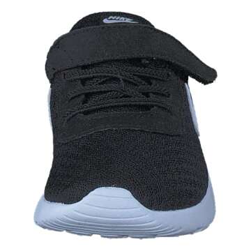 NIKE Boy's Tanjun (TDV) Running Shoes (10 M US Toddler, Black/White-White), 10 Toddler