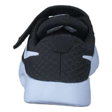 NIKE Boy's Tanjun (TDV) Running Shoes (10 M US Toddler, Black/White-White), 10 Toddler