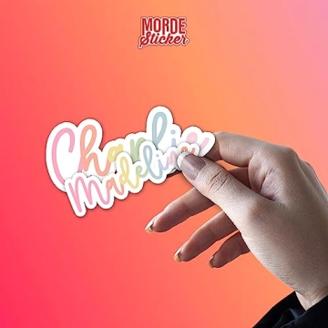 Custom Waterproof Vinyl Name Stickers Personal Decor