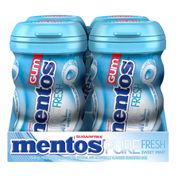 Mentos Sweet Mint Sugar-Free Gum with Xylitol