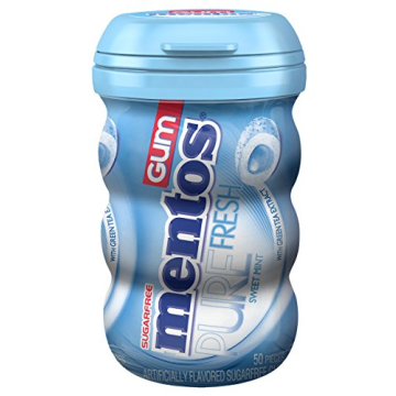 Mentos Sweet Mint Sugar-Free Gum with Xylitol