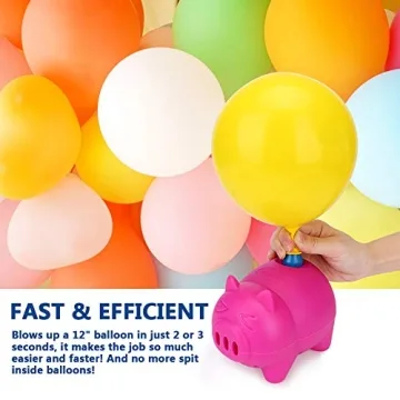 LIKEE Electric Balloon Pump for Fast and Fun Balloon Inflation