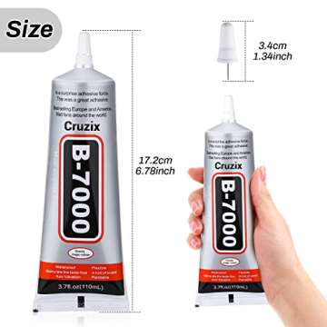 B7000 Multipurpose Jewelry Glue for Crafts 3.7 oz