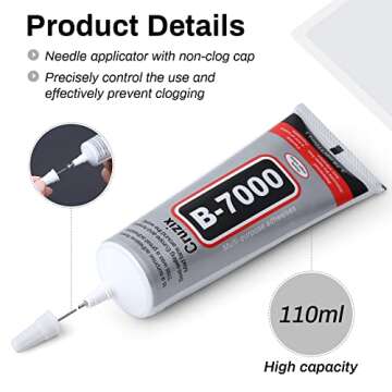 B7000 Multipurpose Jewelry Glue for Crafts 3.7 oz