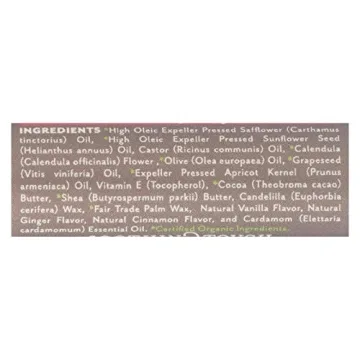 Soothing Touch Vegan Lip Balm Vanilla Chai 12-Pack