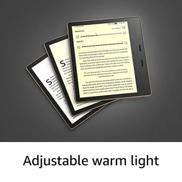 Kindle Oasis 7” Display Waterproof E-Reader with Page Buttons
