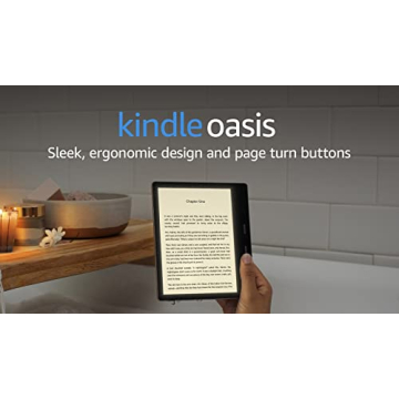 Kindle Oasis 7” Display Waterproof E-Reader with Page Buttons