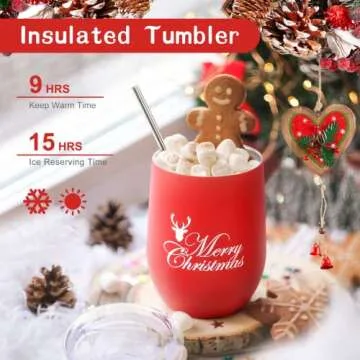 Christmas Gifts for Women, Birthday Gifts Basket for Friends Gifts for Her Girlfriend Sister Mom Unique Gifts Box Soap Candle Tumbler