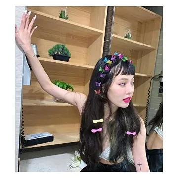 Colorful Butterfly Hair Clips for Girls and Women - 50 Pcs