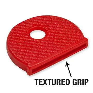 Lucky Line Standard Size Key Caps, Assorted Colors; 4 Pack (16504)