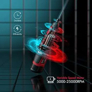 12V Cordless Rotary Multi Tool with 74 Accessories for DIY